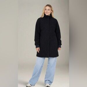 Propaganda By Plenty Midi Teddy Jacket | Black